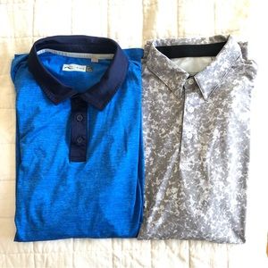 2 like new golf polos